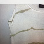 Wooden Ships  Cream and Tan Striped Sweater Photo 2