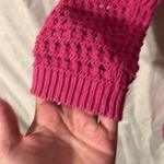 Boden NWOT Rose Violet Crochet Knit Long Sleeve Lined Dress Pink Size 2 Photo 7