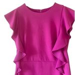 Donna Morgan Raspberry Pink Ruffle Shift Dress 8 Photo 2