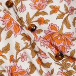 Veronica Beard NWT  Lexington Midi Floral Dress Off-White MulticolotSize 2 Photo 14