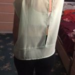 Cotton Express Mint Sheer Top Photo 3