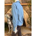 Royal Robbins  Blue Button Down Long Sleeve Hiking Shirt Zipped Pocket Size M Photo 2