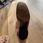 J.B. Dillon Square Toe Leather Western Cowgirl Boots Women’s Size 11B Brown Photo 7