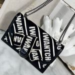 Jimmy Choo Nylon “I Want Choo” Logo Crossbody Bag Photo 0