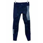 Lululemon  Wunder Under Pants Leggings Womens 6 Navy Blue Camo Patchwork Athletic Photo 1