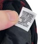 Cato Women’s Size 12 Red & Black Grid Wrap Skirt Grunge Dark Academia Goth Photo 6