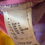 SheIn color block crop long sleeve sweatshirt top XL Photo 4