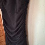 SheIn Bodycon Ruffles Double Layers Mesh Sexy Bodycon Party Dress small black Photo 2