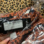 Nasty Gal  Leopard High Waisted Bikini Bottoms NWT Photo 5