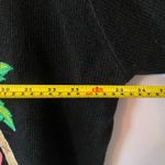 Quacker Factory The  Black Knit Flamingo Sequin Tropical Cardigan Sweater 2XL Photo 7