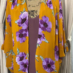 Adrienne  Floral Kimono Paired With Lauren Ralph Lauren Tank Top Photo 0