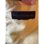 House of Harlow 1960 Top Women Small Yellow Linen Halter Neck Cropped Top Retro Photo 6