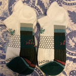 Bombas Brand New  Contrast Toe Ankle Socks Women's 8-10.5, Men's 9.5-13 2 Pair Photo 0