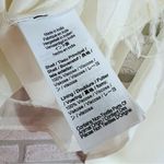 J.Crew NWT Bungalow Feather-Embellished Chiffon Blouse in Ivory Size XL Photo 7