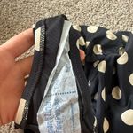 J.Crew NWT Gemma ruched bandeau one-piece in dot print 16 Photo 6