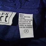 Keren Hart Button up Jacket Size Medium Blue Photo 4