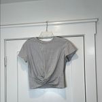 Lush Clothing Lush Black and White Crop knitted Front T-Shirt size small. Photo 5