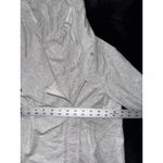 Lululemon Women's Coast Easy Wrap Jacket Heathered Gray Hooded Size 8 Photo 7