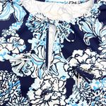 Lilly Pulitzer  Johana Sleeveless Cover Up Dress Low Tide Navy Bouquet All Day Photo 7