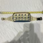 Denim and gold bum bag Blue Photo 4