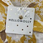 Hello Molly  Cabernet Shirt Dress Mini Yellow White Floral Print NEW Womens XS Photo 10