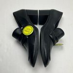 Paul Green  Womens SZ US 9 UK 6.5 Black Chunky Heel Penny Loafer Preppy NEW *FLAW Photo 12