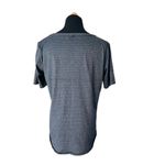 Lululemon Run Away Tee Heathered Black Womens Size 6 Technical Lightweight Photo 4