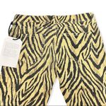 Current/Elliott
The Ruby Animal-Print Cropped Jeans Photo 5