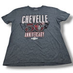 GM Chevrolet  Shirt Size XL Chevrolet Chevelle 50th Anniversary American Muscle Graphic Print Unisex Photo 0