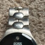 Ross 2006 women’s vintage diamond quartz watch one size‎ color: silver/black Silver Photo 5