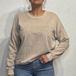 Cupcakes & Cashmere Tan Los Angeles Sweatshirt Sz M Size M Photo 0