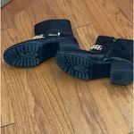 Sam & Libby Sam‎ and Libby black boots with gold chains size 8.5 Photo 3