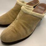 Harold's Eva Leather Suede 3 inch Mule Tan Size 8 Photo 1