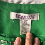 Roaman’s green blazer buttoned size 24w Photo 6