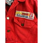 Women's Dinosaur Sportswear Red Cotton Small Vest Size 1 Photo 4