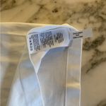 J.Crew NWT  White Reversible Layering Tank Top Sz M Pallet Dust Needs Wash Photo 6