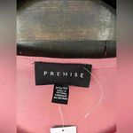 Premise NWT Pink Flowy Blouse Work, date night, blush pink, swoop neck D22 Photo 4