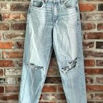 American Eagle Strigid Super High Rise Baggy Straight Jeans NEW Photo 1