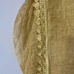 Do Everything In Love  swim cover in mustard lace detail size OS one size Photo 4