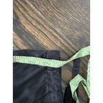 Ganni Black Washed Satin Pocket Pants Size 36 Photo 6