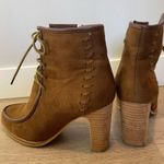 Pink Martini Suede Heel Boots Photo 1