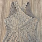 Free People Lace Cutout Sleeveless Jumpsuit VNeck Size 6 Photo 3