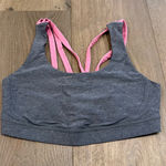 Lululemon  Sports Bra Grey & Pink Photo 0