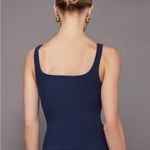 Wide Scoop Bra Tank in Melt large Blue Size 38 Photo 3