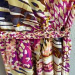 Charlie Jade NWT ‎ Silk Faux Wrap Dress Size XS Belted Photo 2