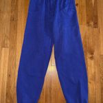 TNA ARITZIA Cozy AF Fleece Purple Sweatpants Joggers size XS *Flawed* Photo 0
