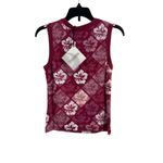 Daydreamer  Size XS Hibiscus Shrunken Tank Top In‎ Jam Pink - New Photo 2