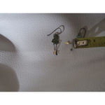 Vintage Green Frog Earrings With Dangle Legs Photo 3