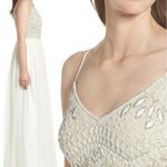 Adrianna Papell ADRIANNA PAPEL Beaded Bodice Mesh WEEDING Gown Photo 6