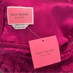 Kate Spade Dress Beetjuice Magenta Pink Spade Lace Mini Dress Sz 12 NWT Photo 9